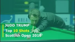 Thumbnail: Judd Trump TOP 10 SHOTS | SCOTTISH OPEN 2016
