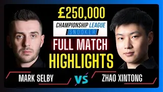 Thumbnail: Mark Selby vs Zhao Xintong | Highlights | Champions League #snooker2025 