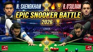 Thumbnail: Noppon Saengkham vs Ronnie O'Sullivan | EPIC Snooker Battle | 2026
