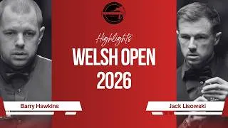 Thumbnail: Barry Hawkins Takes Control | Welsh Open 2026 Highlights vs Lisowski