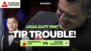 Thumbnail: Ronnie O’Sullivan vs Sanderson Lam | International Championship 2025 | highlights Part 1