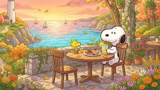 Thumbnail: Morning Brew in Autumn with Snoopy 🍁🌞 Smooth Jazz for Fresh Starts & Golden Light