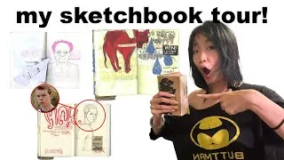 Thumbnail: FULL SKETCHBOOK TOUR 2024 SNOTSNORTERR (first video never !!!)