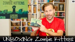 Thumbnail: UNBOXING: Zombie Kittens - a new Exploding Kittens game