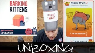 Thumbnail: UNBOXING: Barking Kittens - the 3rd expansion for Exploding Kittens