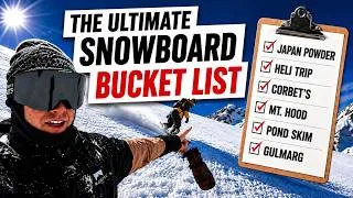 Thumbnail: The Ultimate Snowboard Bucket List - 24 Experiences