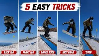 Thumbnail: 5 Easy Snowboard Tricks You Need to Learn First