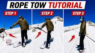 Thumbnail: How to Ride the Tow Rope on a Snowboard