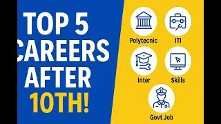 Thumbnail: 💼 What to Do After 10th/SSC? 5 Best Career Paths for Students & Parents[ తెలుగు లో]