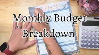 Thumbnail: My Hubby's Monthly Budget • Cash Stuffing • Savings Challenges