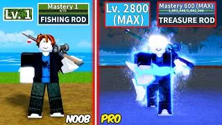 Thumbnail: Level 1 to Max Level using only Fishing Rod | Unlocked Shark V4 and Leviathan Fish & F2P