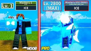 Thumbnail: Level 1 to Max Level using only Ice Fruit | Unlocked Shark V4 and Leviathan Shield & F2P