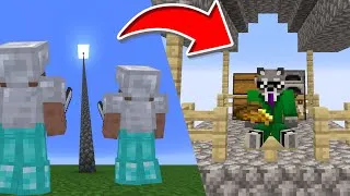 Thumbnail: We Built an UNREACHABLE Minecraft Base. . . Then I Ruined It (Was Delicious!)