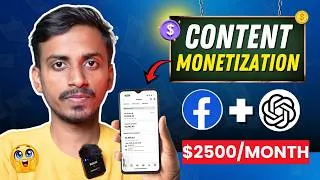 Thumbnail: $2500/Month! Facebook is CRAZZZZY | Content Monetization 🔥