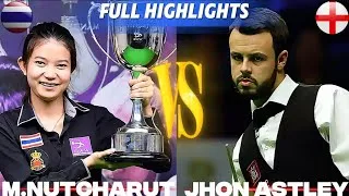 Thumbnail: 🔴Mink Nutcharut🇹🇭vs John Astley🏴󠁧󠁢󠁥󠁮󠁧󠁿|Championship League Snooker 2023|Full Highlight|#snsnooker30 