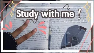 Thumbnail: Study with me!!!// Morning vlog before school //as a Cxc 4th form student :3 || With "soft music"||