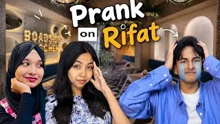 Thumbnail: PRANK ON "Artistic Rifat" 😂😈 | Soha Niee & @ArtisticRifatVlogs 