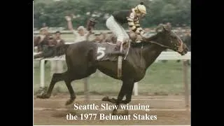 Thumbnail: Belmont Stakes CBS RADIO June 11, 1977 - Seattle Slew Wins Triple Crown