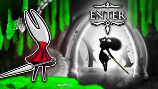 Thumbnail: Silksong, but the ENTIRE map is wrong (AND CURSED)