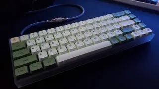 Thumbnail: Acrylic Tofu 65 with Tealios V2 and Poly plate Sound Test
