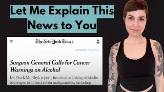 Thumbnail: Alcohol and Cancer Risk (Surgeon General Warning Explained)