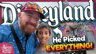 Thumbnail: James Picks EVERYTHING at Disneyland for His 12th Birthday!