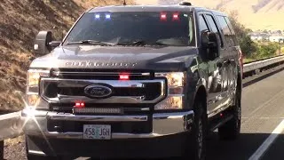 Thumbnail: Oregon State Police Ford F-250 responding