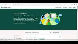 Thumbnail: User Interviews - Real Participant Explains how it works - Affiliate Marketing - Making Extra Money