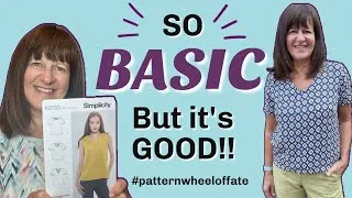 Thumbnail: Simplicity 9133 - Basic, Simple & Good! #patternwheeloffate