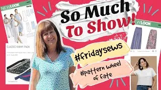 Thumbnail: #fridaysews-  5 Sewing Projects + #patternwheeloffate  7thAug26