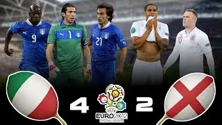 Thumbnail: Pirlo & Buffon destroy England with the ICONIC Panenka! 🥶 Euro 2012! 🤯》Italy 4 × 2 England 