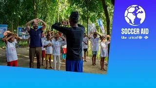 Thumbnail: Soccer Aid for UNICEF | Martin Compston learns about the importance of SwimSafe in Bangladesh