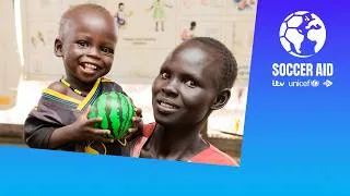 Thumbnail: Soccer Aid for UNICEF | How Community Nutrition Volunteer Samuel is supporting children like Luka