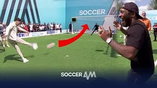Thumbnail: AUDACIOUS one v one!! | Razor Ruddock, Hero Fiennes Tiffin + Krept & Konan | Soccer AM Pro AM