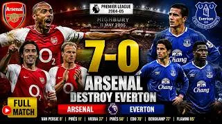 Thumbnail: Arsenal 7-0 Everton | FULL MATCH HIGHLIGHTS | Premier League | Highbury Classic