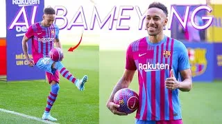 Thumbnail: Can Aubameyang Handle Crazy Barcelona Training?😱