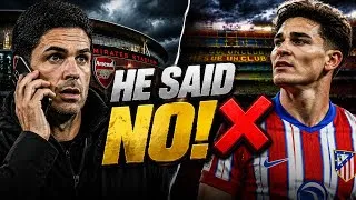 Thumbnail: The REAL Reason Julián Álvarez Just Rejected Arsenal! ❌ (Inside Story)