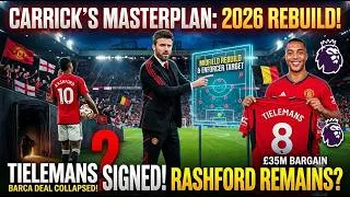 Thumbnail: CARRICK’S REVOLUTION: Inside Manchester United’s 2026 Transfer Masterplan!
