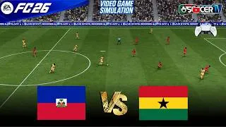 Thumbnail: 18 July 2026 | Haiti vs Ghana | EA SPORTS FC 26 Full Match Gameplay Simulation | PC 2K60