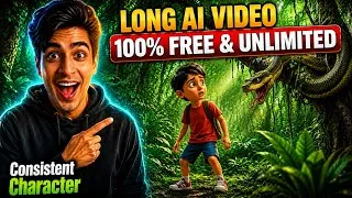 Thumbnail: 🔥 Make LONG AI Videos FREE & UNLIMITED 😱 (2026 Best AI Tool) | 3D Cartoon Video