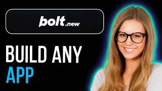 Thumbnail: How To Build An App With Bolt.new (AI App Development Tutorial)