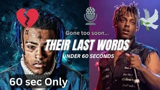 Thumbnail: Their Last Words Under 60 Seconds