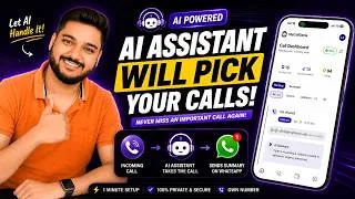 Thumbnail: THIS AI ASSISTANT WILL PICK YOUR CALL | Best AI Call Assistent 2026 | Social Seller Academy