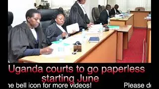 Thumbnail: Uganda courts to go paperless starting June 2026 #2026 #uganda #law #uccmis