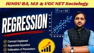 Thumbnail: Regression Analysis | Simple, Multiple, Linear & Non-linear Regression | IGNOU MA Sociology