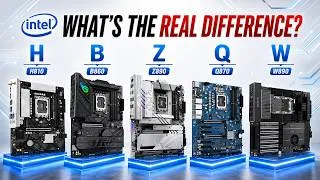Thumbnail: Every Intel Motherboard Chipset Explained. Which One Should You Buy?