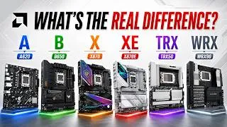 Thumbnail: Every AMD Motherboard Chipset Explained. Which One Should You Buy?
