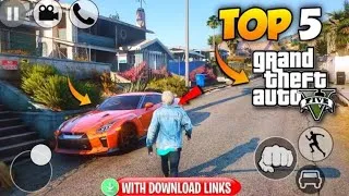 Thumbnail: Top 5 Best Game Like GTA 5 New Game For Android Game (With All Games Link) || best game like gta 6