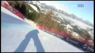 Thumbnail: Kamerafahrt Kitzbühel Streif 2009 Hahnekammrennen