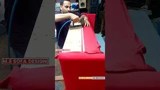 Thumbnail: Three Seater Sofa manufacturing #sofa #sofá #sofamaking #sofaset